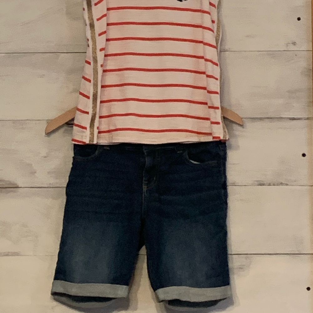 Comfy Youth Jean Shorts with Adjustable Waist